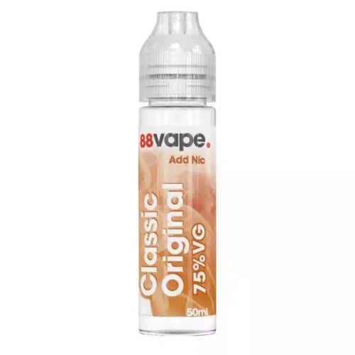 88 Vape tabac blond 50ml eliquide épais à booster 25/75