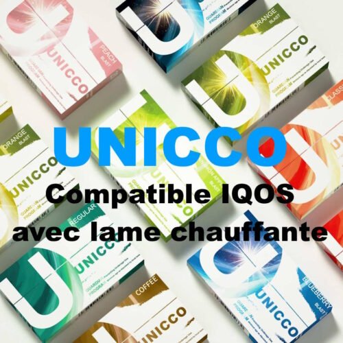 UNICCO Sticks avec nicotine compatible IQOS Sticks HNB aux herbes sans tabac