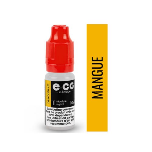 E-cg vap 10ml e-liquide saveur mono arômes - mangue