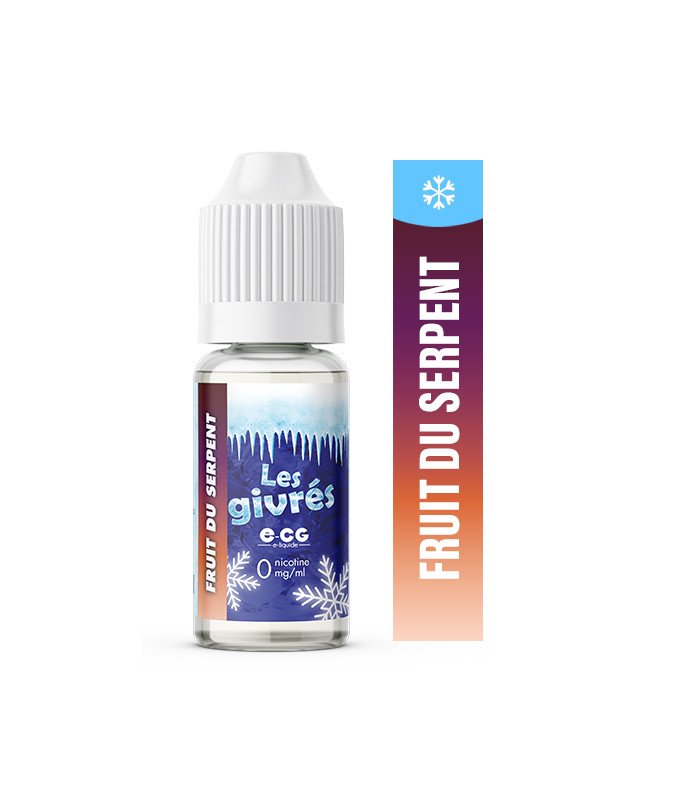 E-cg vap Les Givrées 10ml e-liquide saveur fruité frais bon marché buraliste-fruit-du-serpent