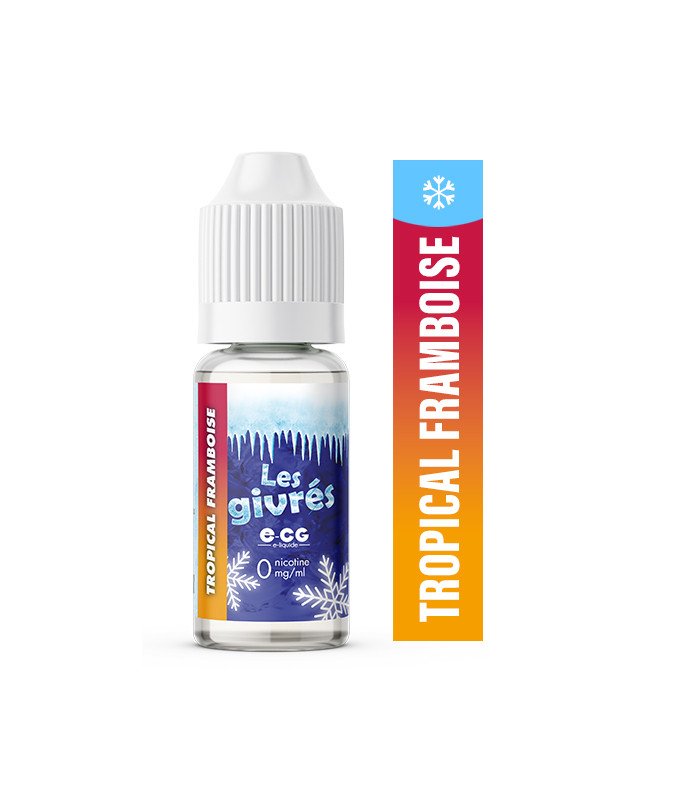 E-cg vap Les Givrées 10ml e-liquide saveur fruité frais bon marché buraliste-tropical