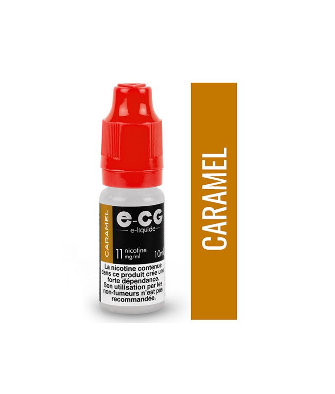 E-cg vap 10ml e-liquide saveur mono arômes - caramel