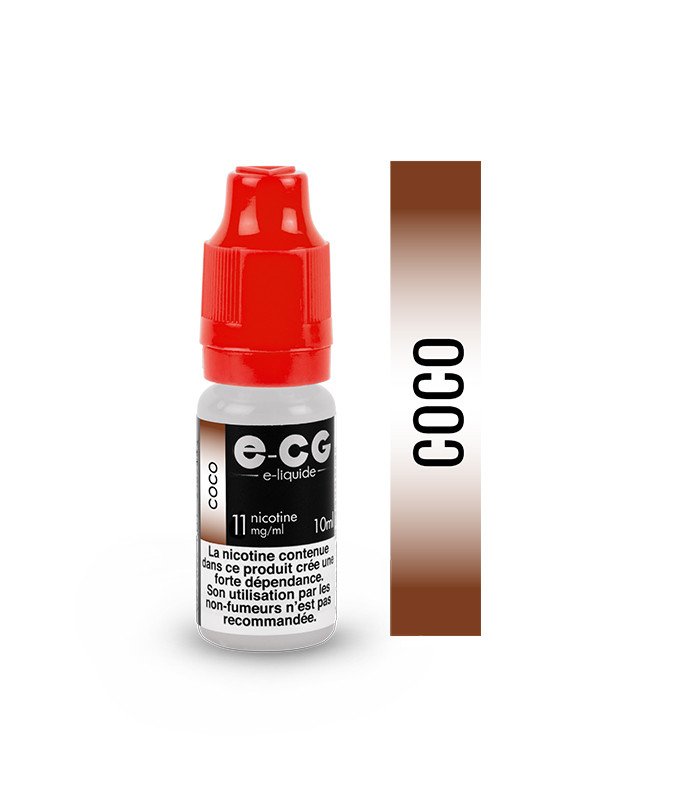 E-cg vap 10ml e-liquide saveur mono arômes - noisette