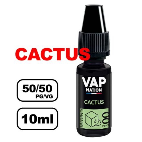 Vap nation Origin's 10ml e-liquide mono arôme pour cigarette electronique au bureau de tabac- cactus
