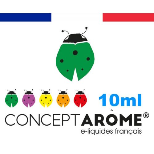 Conceptarome 10ml e-liquide saveur naturelle bio Sans additifs pour cigarette électronique