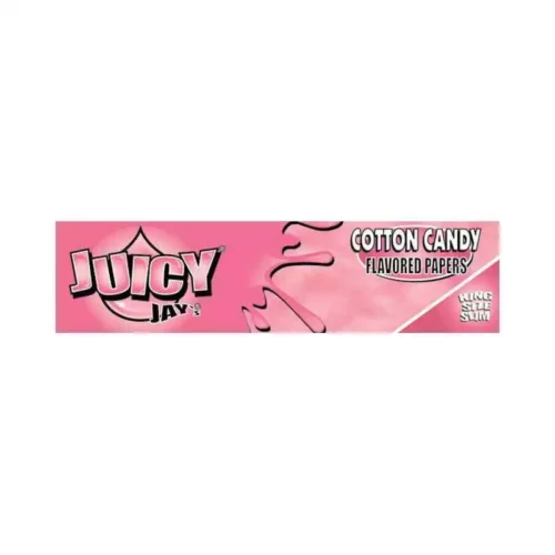 Feuille aromatisé parfumé fruité juicy jay candy cotton barbe à papa