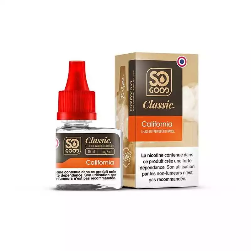 so good eliquide 10ml bureau de tabac california