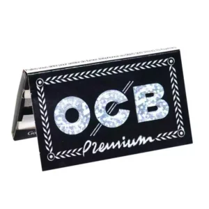 Papier OCB Noir Double Premium Regular x100 feuilles à rouler pour votre tabac