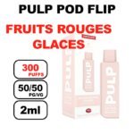 Pulp Flip x1 cartouche 2ml e-liquide pré-rempli sans fuite- fruits rouges