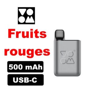 Voom fruits rouges Starter kit x1 cartouches puff 2ml e-liquide pré-rempli sans fuite