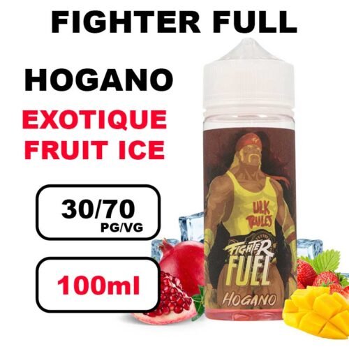 Fighter Fuel 100ml E-liquide épais à booster gros nuage pour cigarette electronique- hogano