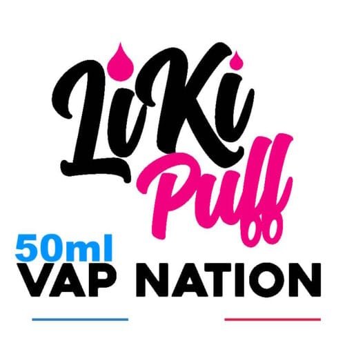 Liki puff vap nation 50ml e-liquide fruité pour cigarette electronique au shop vape