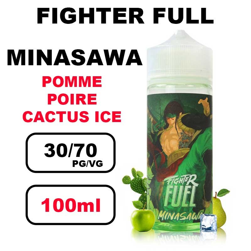 Fighter Fuel 100ml E-liquide épais à booster gros nuage pour cigarette electronique- minazawa