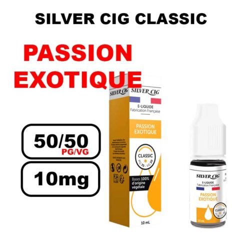 Silver cig classic 10ml saveur mono au bureau de tabac- passion