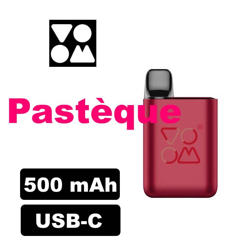 Voom pasteque glacée Starter kit x1 cartouches puff 2ml e-liquide pré-rempli sans fuite