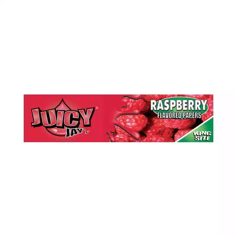 Feuille aromatisé parfumé fruité juicy jay framboise