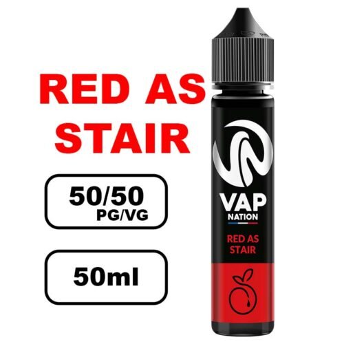 Vap nation Origin's 50ml e-liquide flacon mono arôme pour cigarette electronique au bureau de tabac- red as stair