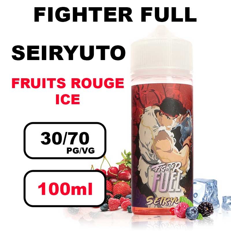Fighter Fuel 100ml E-liquide épais à booster gros nuage pour cigarette electronique- seiryuto