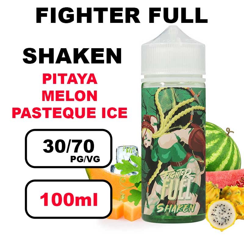 Fighter Fuel 100ml E-liquide épais à booster gros nuage pour cigarette electronique- shaken