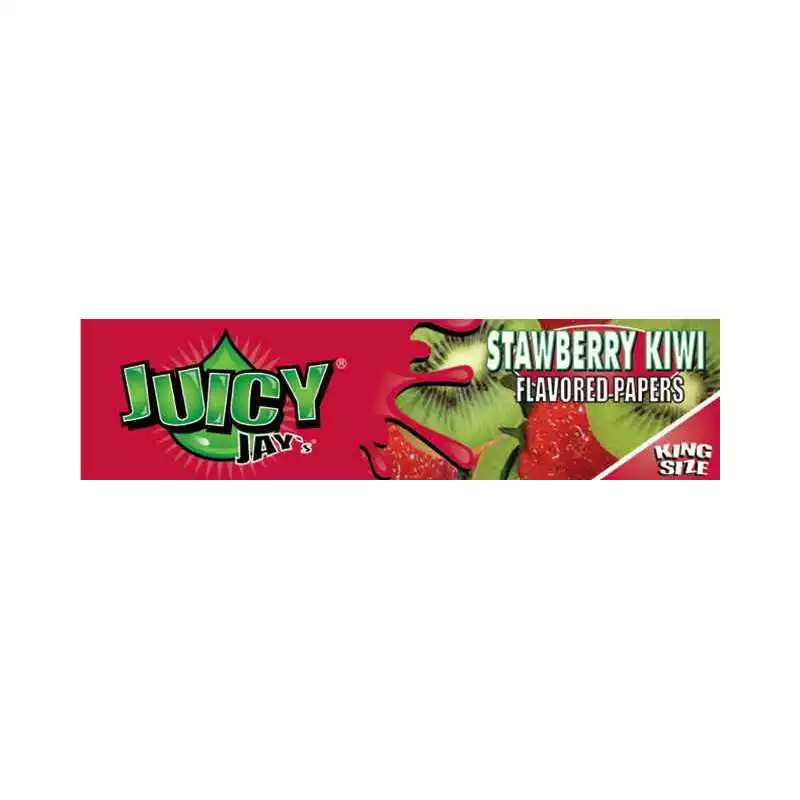 Feuille aromatisé parfumé fruité juicy jay fraise kiwi