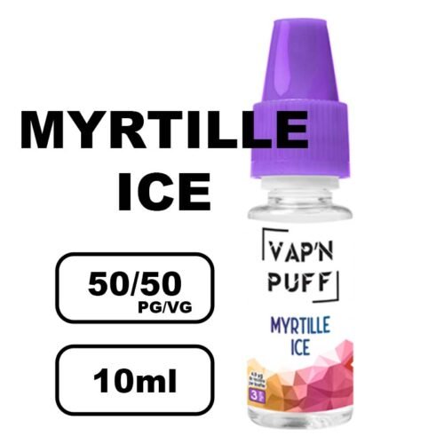 Conceptarome vap n puff 10ml e-liquide saveur naturelle bio Sans additifs pour cigarette électronique- myrtille ice