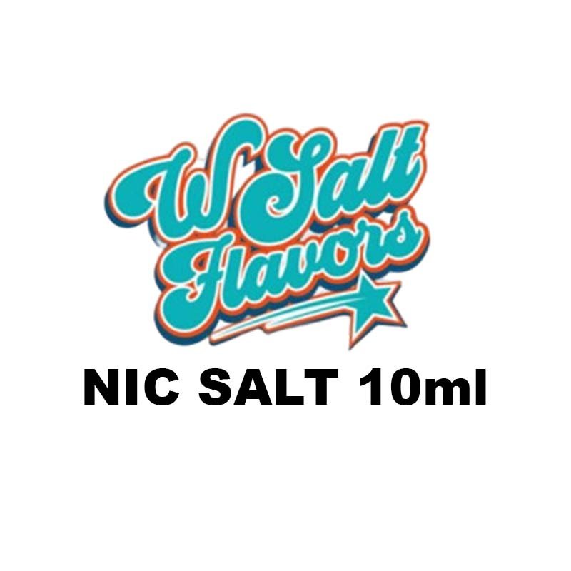 Liquideo Wsalt flavors 10ml E-liquide aux Sels de Nicotine pour Vape Douce et Intense