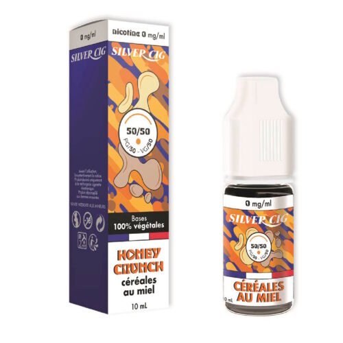 Silver cig 50/50 10ml Honey crunch céréales miel
