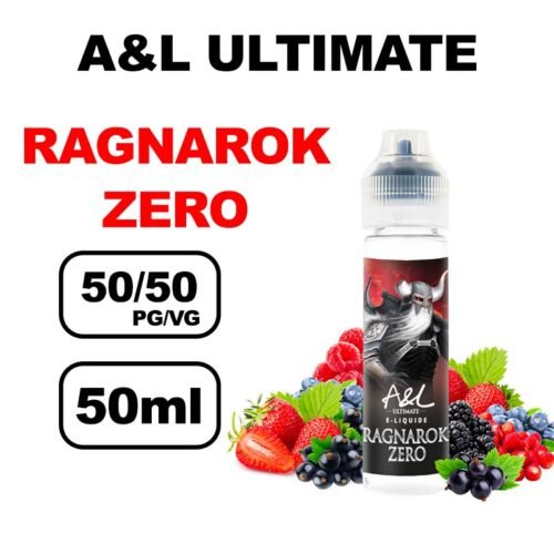 Arômes et Liquides A&L Ultimate 0mg 50ml- ragnarok zero