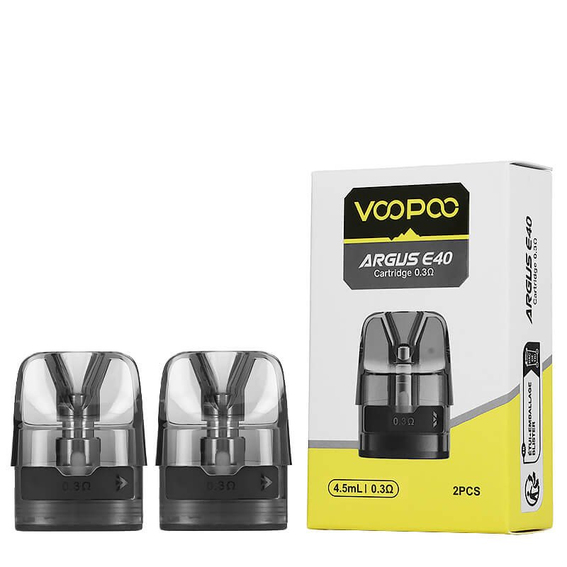 argus E40 voopoo pod resistance 0.3