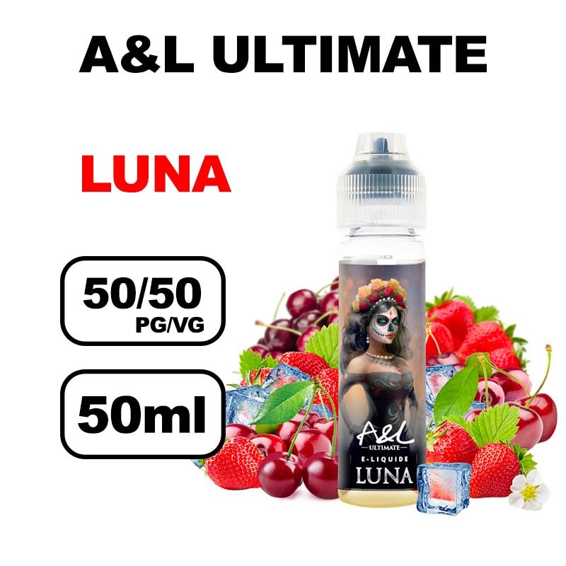 Arômes et Liquides A&L Ultimate 0mg 50ml- luna