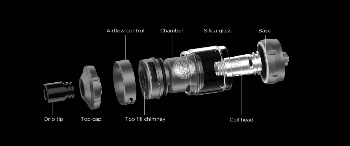 Tank cleromiseur nano geekvape detail