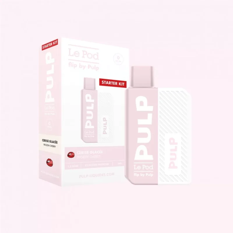 Le Pod Flip by pulp Starter kit Cigarette Électronique compact léger et Design