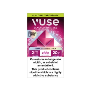 VUSE 1000 puffs capsule reloaded Recharges Gamme Intense