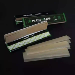 Plant of Life Papiers à rouler non blanchis avec filtres (Tips) slim