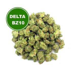 Fleur CBD formule Delta BZ10 10% effets rapides et intenses