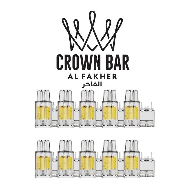 Cartouche Pré-remplie Pro Max 12k 20mg 10+2ml - Crown Bar by Al Fakher