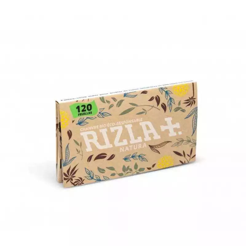 Papier RIZLA Natura Regular x120 feuilles courtes à rouler pour votre tabac