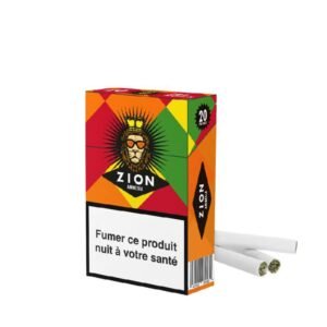 Paquet cigarettes Pre roll CBD Zion x20