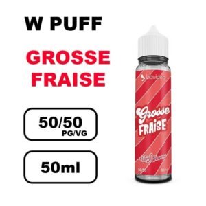 Liquideo Wpuff flavors 50ml E-liquide puff fruité Intense, Parfait pour vape longue durée