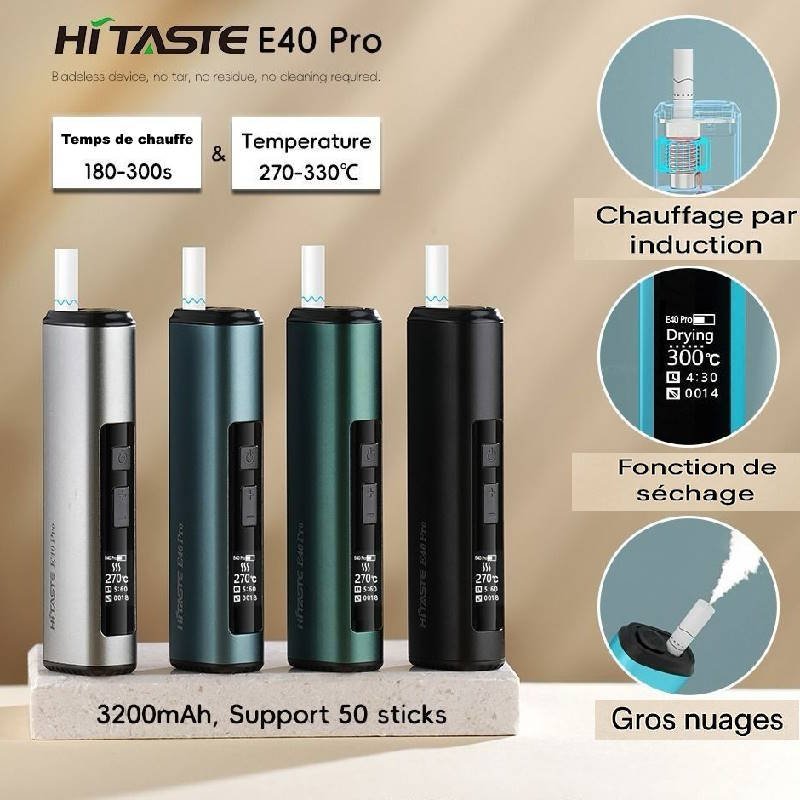 HiTaste HNB compatible Sticks IQOS TEREA - Alternative IQOS ILUMA ONE - Le chauffe-tabac par induction tout-en-un
