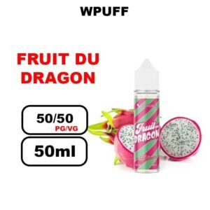 Liquideo Wpuff flavors 50ml E-liquide puff fruité Intense, Parfait pour vape longue durée
