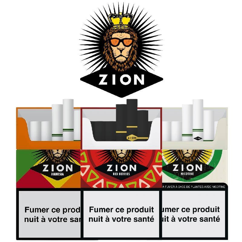 Paquet cigarettes Pre roll CBD Zion x20