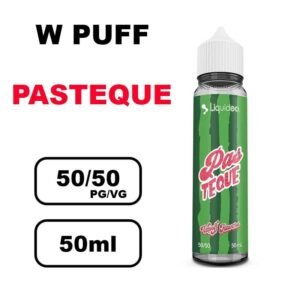 Liquideo Wpuff flavors 50ml E-liquide puff fruité Intense, Parfait pour vape longue durée