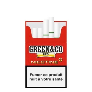 Paquet cigarettes Pre Rolls CBD Green&Co x20