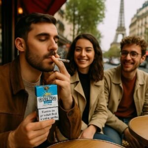 Paquet cigarettes Pre Rolls CBD Green&Co x20