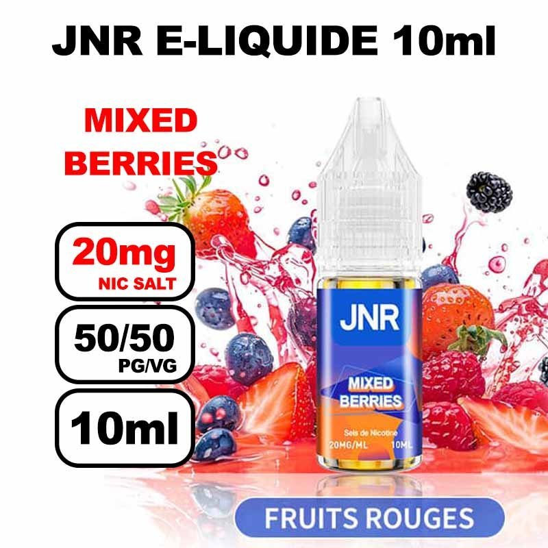 JNR niplo e-liquide vape nic salt 10ml - Flacon-X Joker Aérox