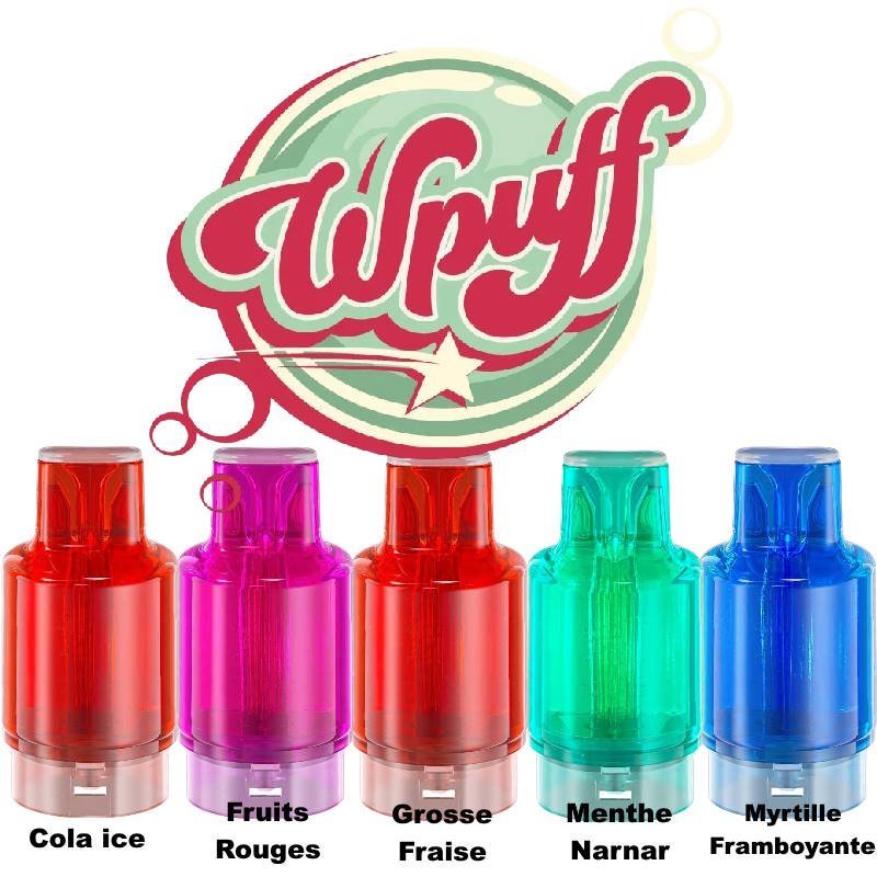 Wpuff Fusion Cartouches Pré-remplies 10+2ml