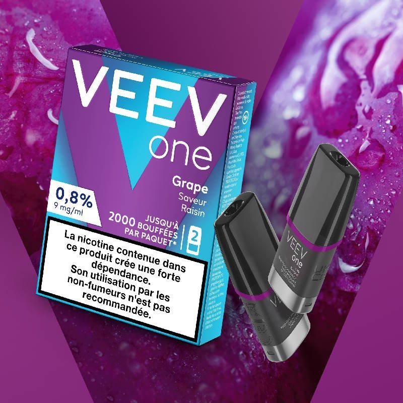 Pods VEEV ONE recharge pré-remplis 2ml x2