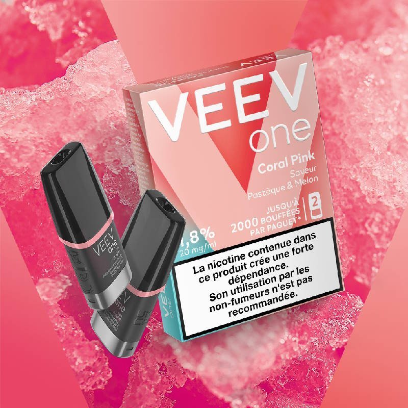 Pods VEEV ONE recharge pré-remplis 2ml x2