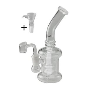 Bang en verre percolateur Black Leaf